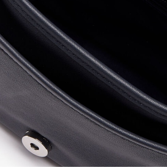 NWT. Lacoste Women's Court Line Contrast Piping Small Hobo Bag - Picture 12 of 13